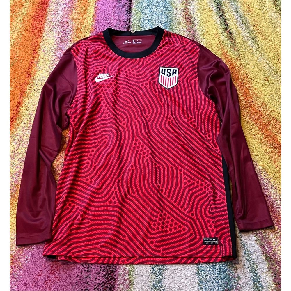 Nike USMNT (no stars) Goalkeeper long sleeve jersey kit Mens XL unworn